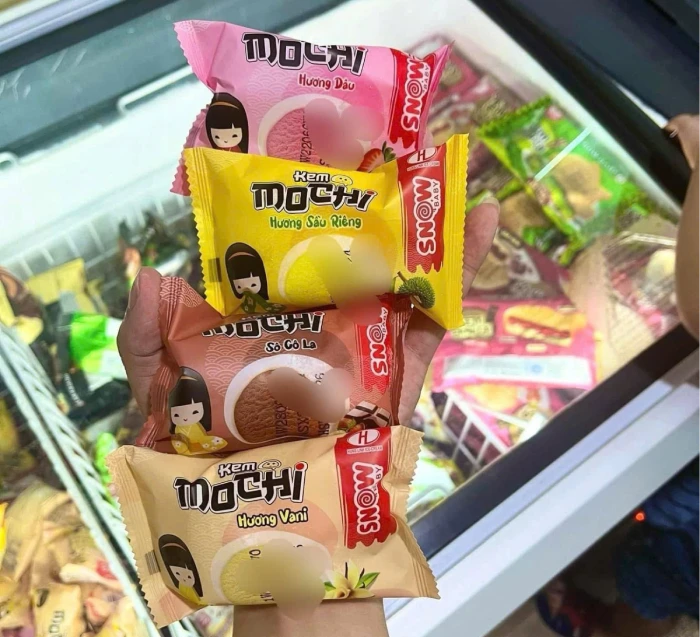 Kem mochi cao cấp tại Homi