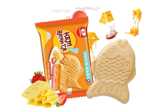 Kem cá được các bé nhỏ đặc biệt yêu thích