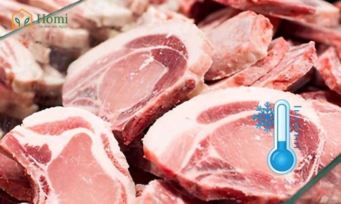 Kỹ thuật bảo quản thịt đông lạnh