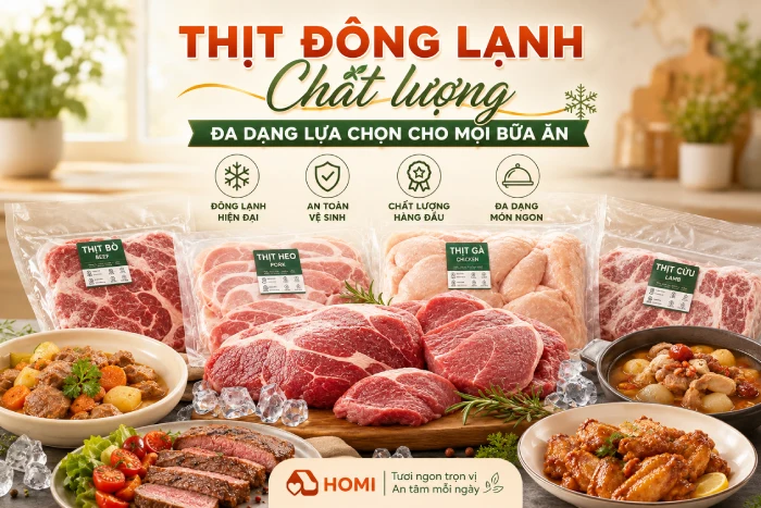 thịt đông lạnh