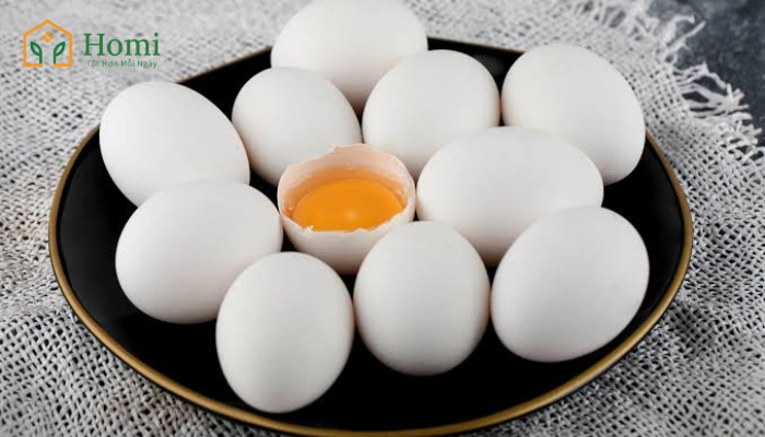 Trứng sạch tại Homi