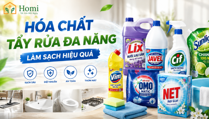 hóa chất tẩy rửa đa năng