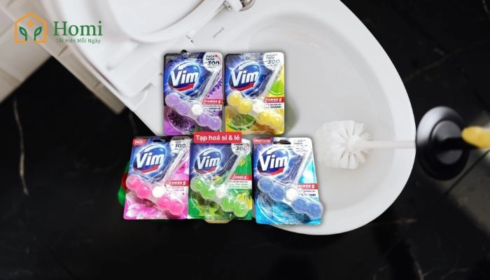 Viên treo bồn cầu Vim 50g