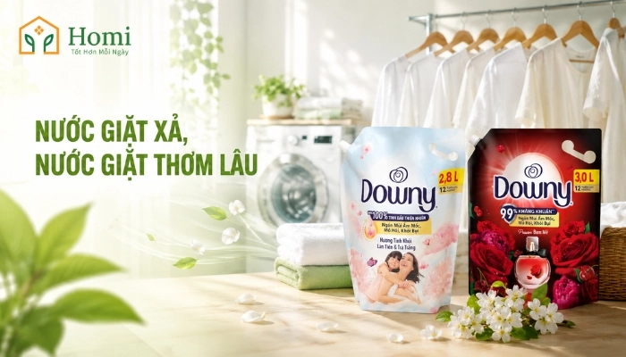 Nước giặt xả thơm lâu
