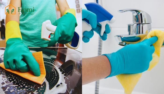 Lưu ý khi sử dụng chất tẩy rửa
