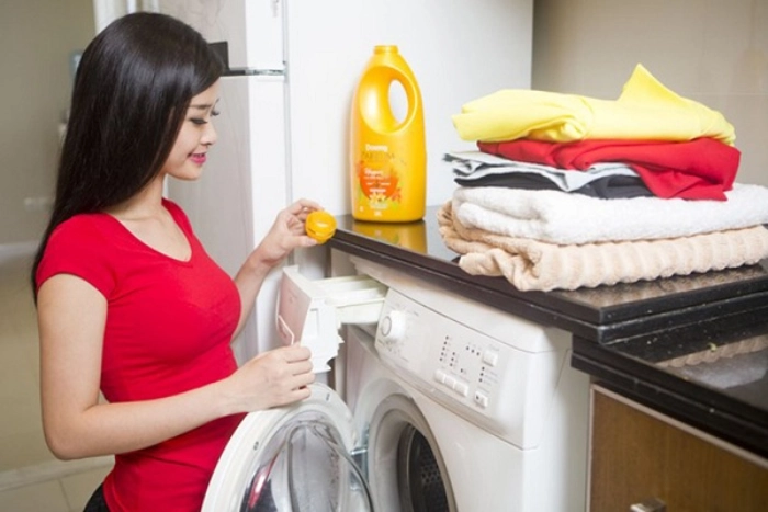 Nước giặt cho máy giặt cửa trước