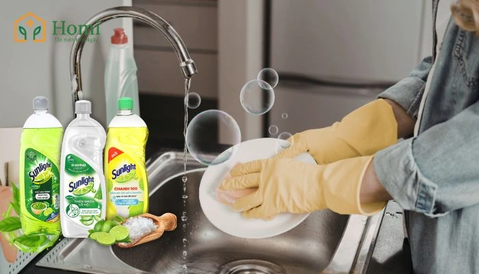 Nước rửa chén Sunlight