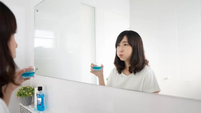 Nước súc miệng giúp tăng khả năng bảo vệ răng nướu