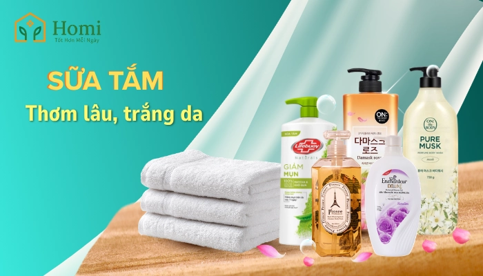 sữa tắm các loại
