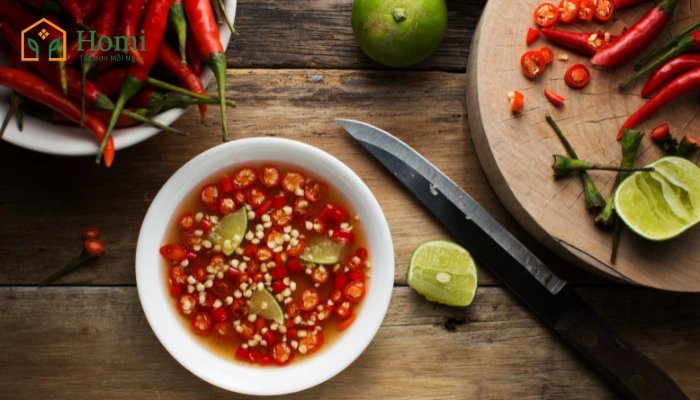 Nước mắm pha làm nước chấm