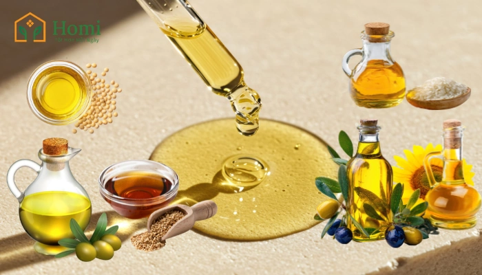 Các loại dầu được sử dụng rộng rãi trên thị trường hiện nay
