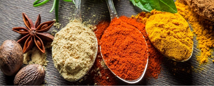 Bột gia vị được sử dụng thường xuyên khi chế biến các món ăn quen thuộc