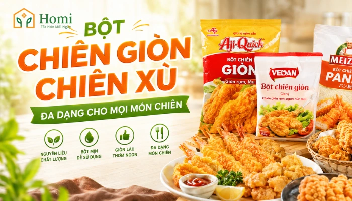 bột chiên các loại