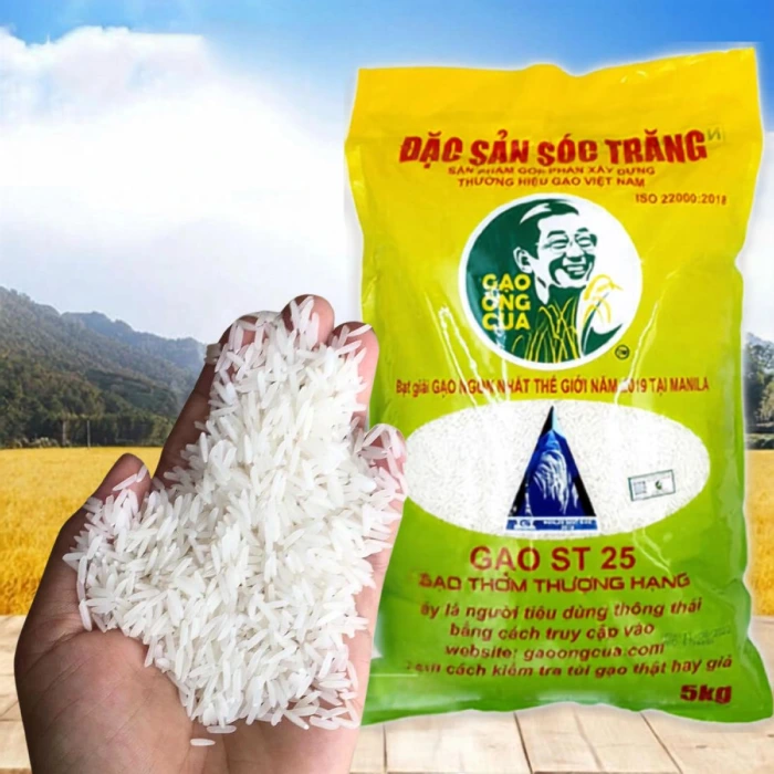 Gạo ST25 - Đặc sản Sóc Trăng thơm ngon
