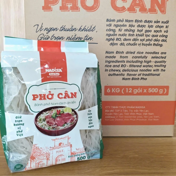 Chọn sản phẩm mì phở khô có nguồn gốc rõ ràng