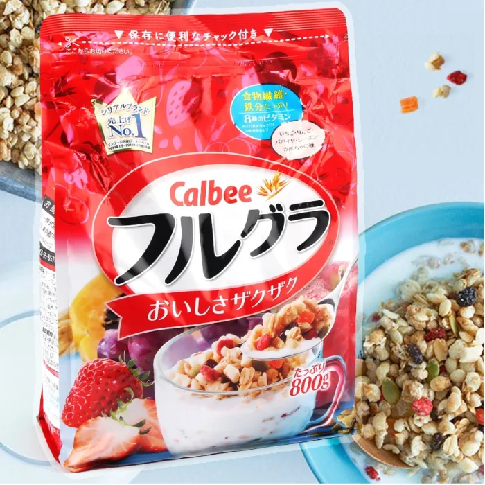 Ngũ cốc Calbee thích hợp sử dụng cho bữa sáng hàng ngày