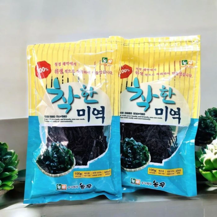 Rong biển khô Nong Woo dùng để nấu canh