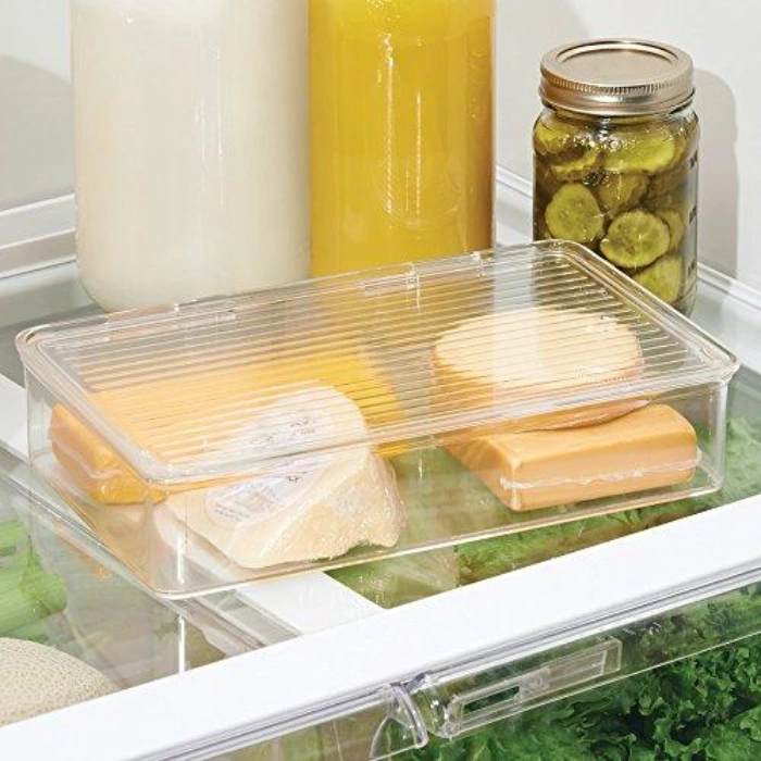 Nên bảo quản phô mai trong ngăn mát tủ lạnh theo hướng dẫn của nhà sản xuất