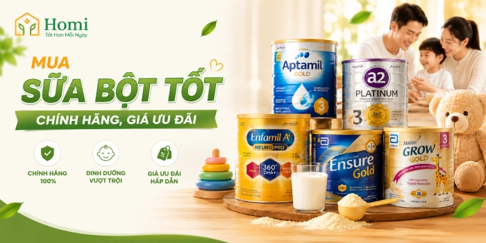 sữa bột tốt