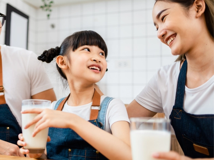Sữa bột là lựa chọn tối ưu cho nhiều gia đình