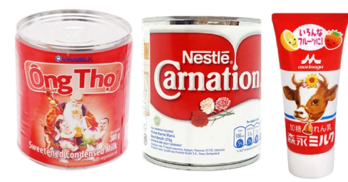 Các thương hiệu sữa đặc nổi tiếng trên thị trường
