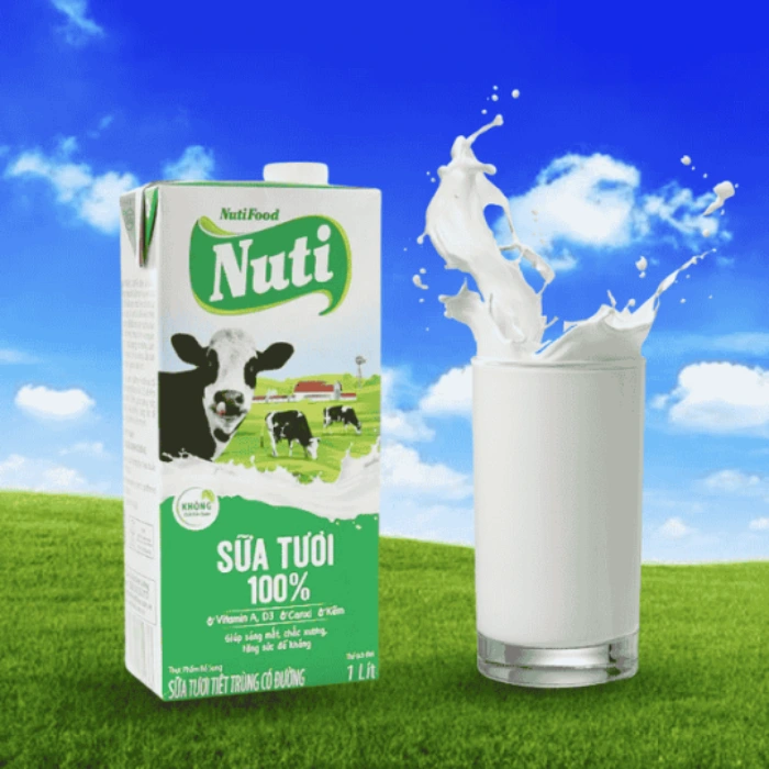 Sữa tươi tiệt trùng dễ bảo quản và sử dụng