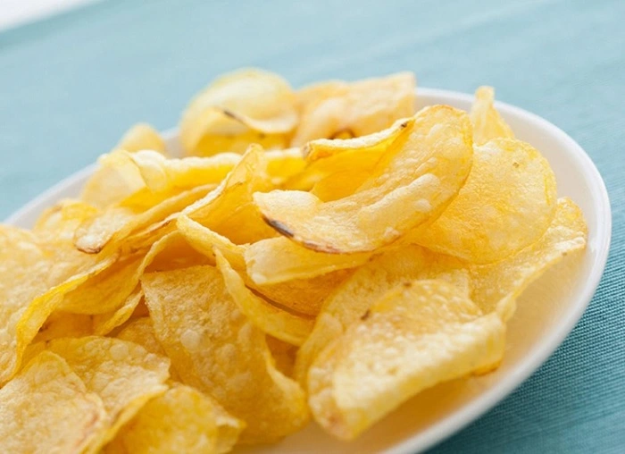 Snack khoai tây có độ giòn đặc trưng