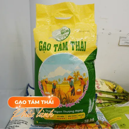 Gạo Tám Thái Ngọc Linh 10kg