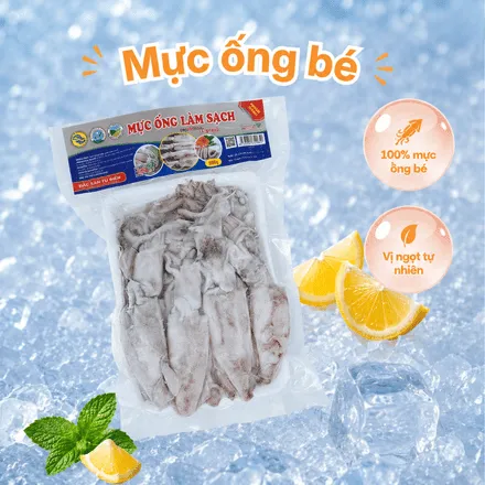 Mực ống bé Quý Thịnh 500g