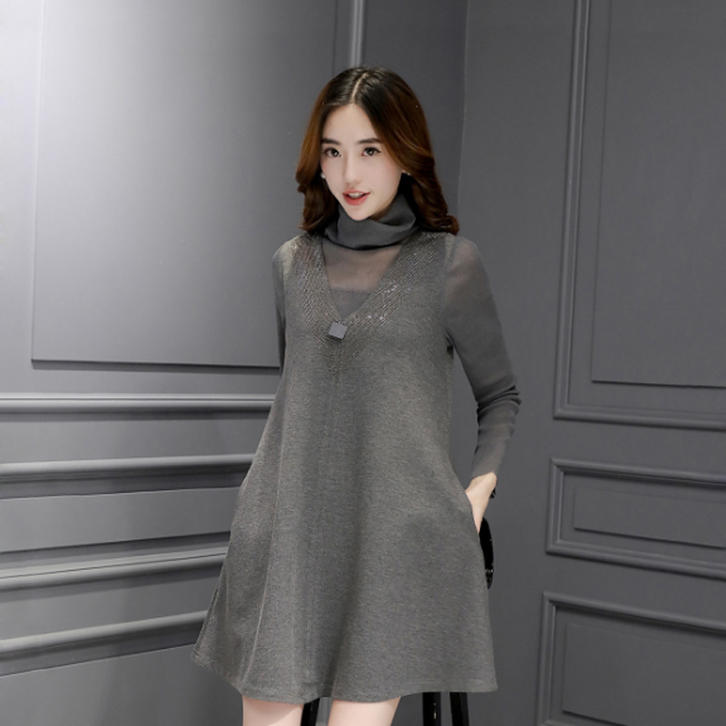 Váy nữ cao cấp phong cách Hàn Quốc CHS043 (Đen)