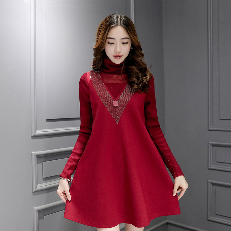 Váy nữ cao cấp phong cách Hàn Quốc CHS043 (Đen)
