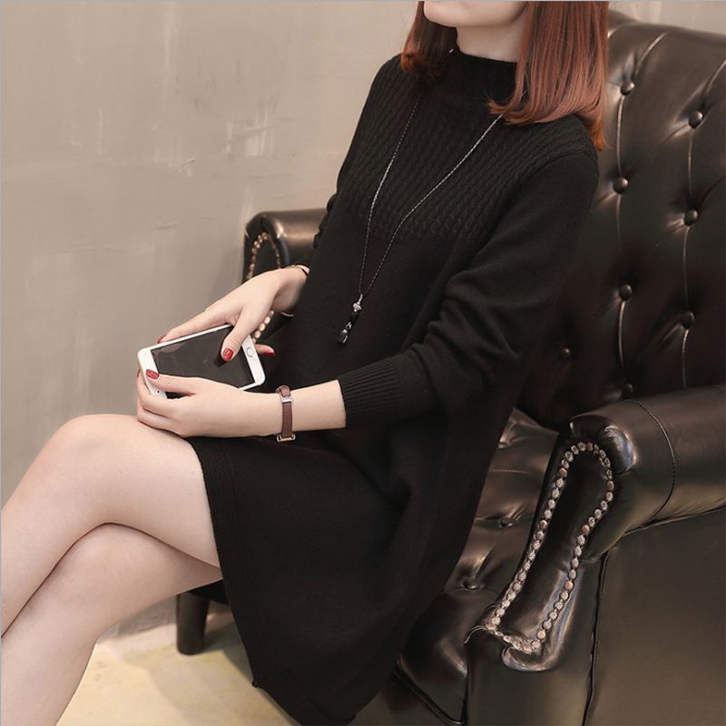 Váy len cao cấp MBC009 (Đen)