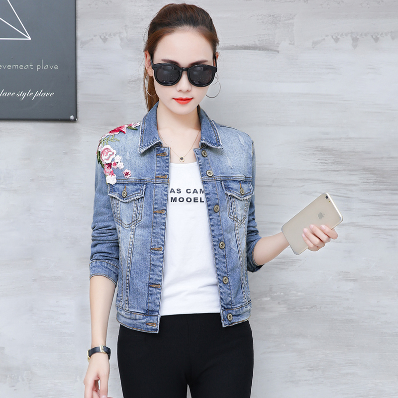 Áo khoác bò denim phong cách trẻ trung QSQ019 ( Xanh lam )