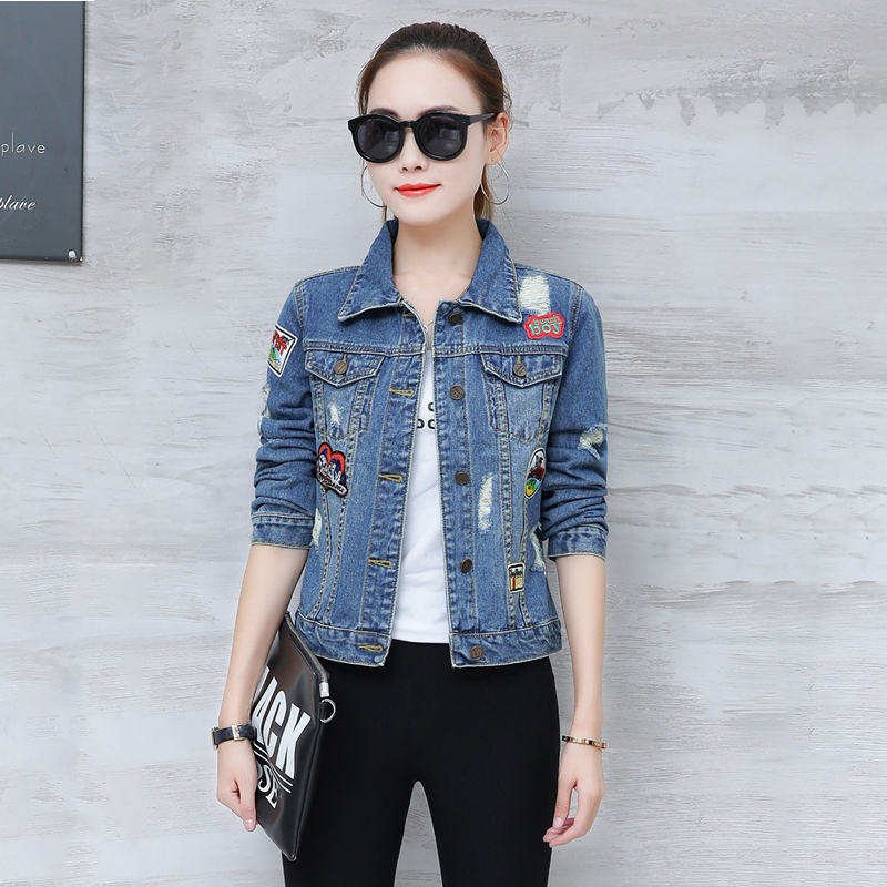 Áo khoác bò denim jacket phong cách cá tính QSQ021 ( Xanh lam )