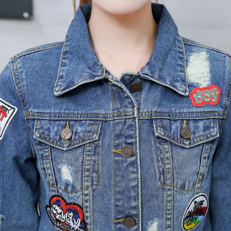 Áo khoác bò denim jacket phong cách cá tính QSQ021 ( Xanh lam )