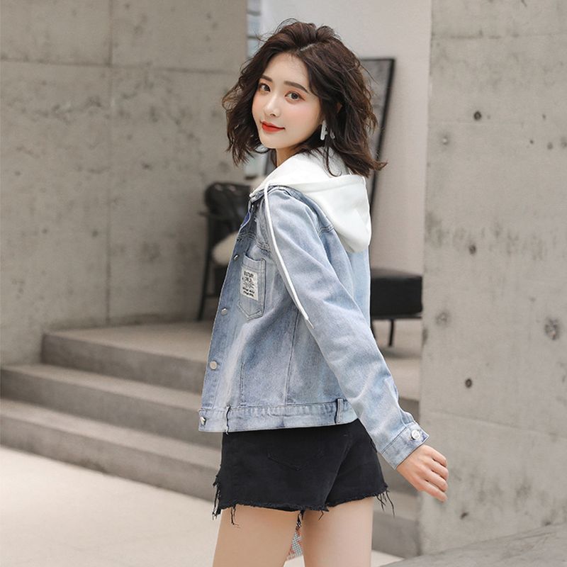 Áo khoác bò nữ denim phong cách Hàn Quốc QSQ099