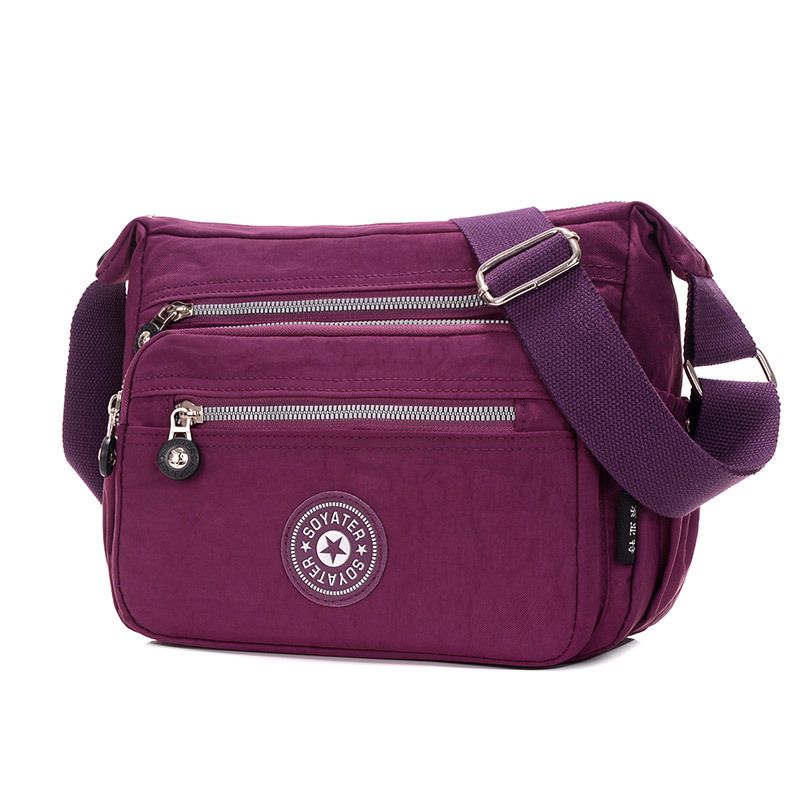 Túi xách, túi đeo chéo nữ thời trang siêu nhẹ BHA002(Tím)