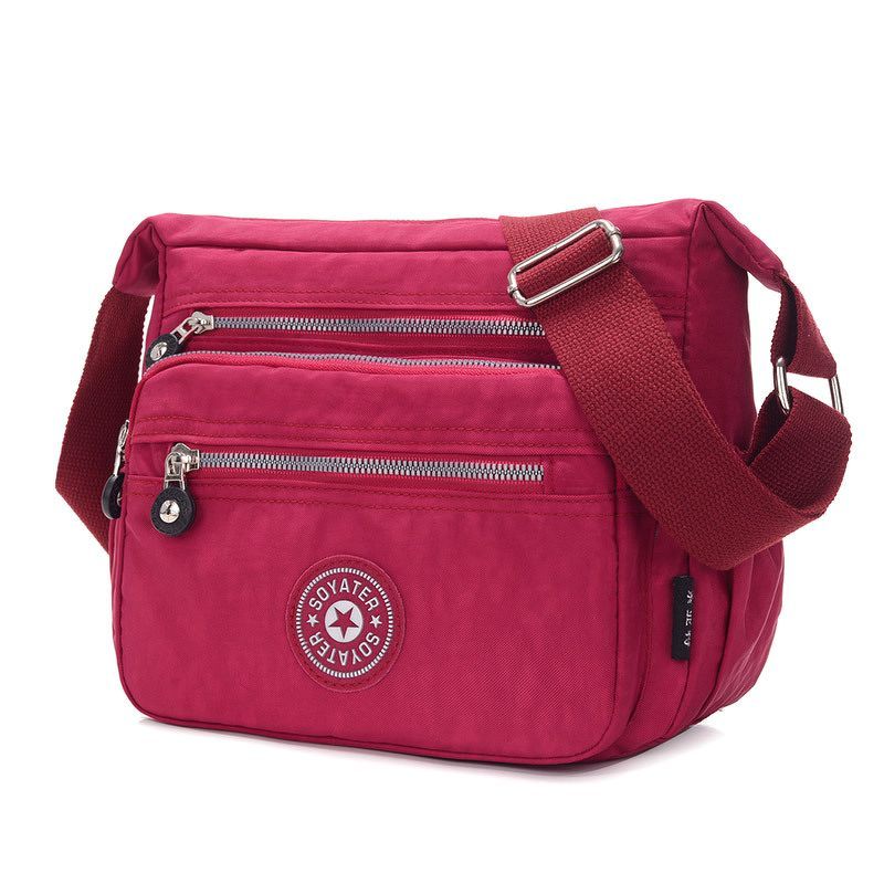 Túi xách nữ thời trang siêu nhẹ BHA002(Đỏ đô)