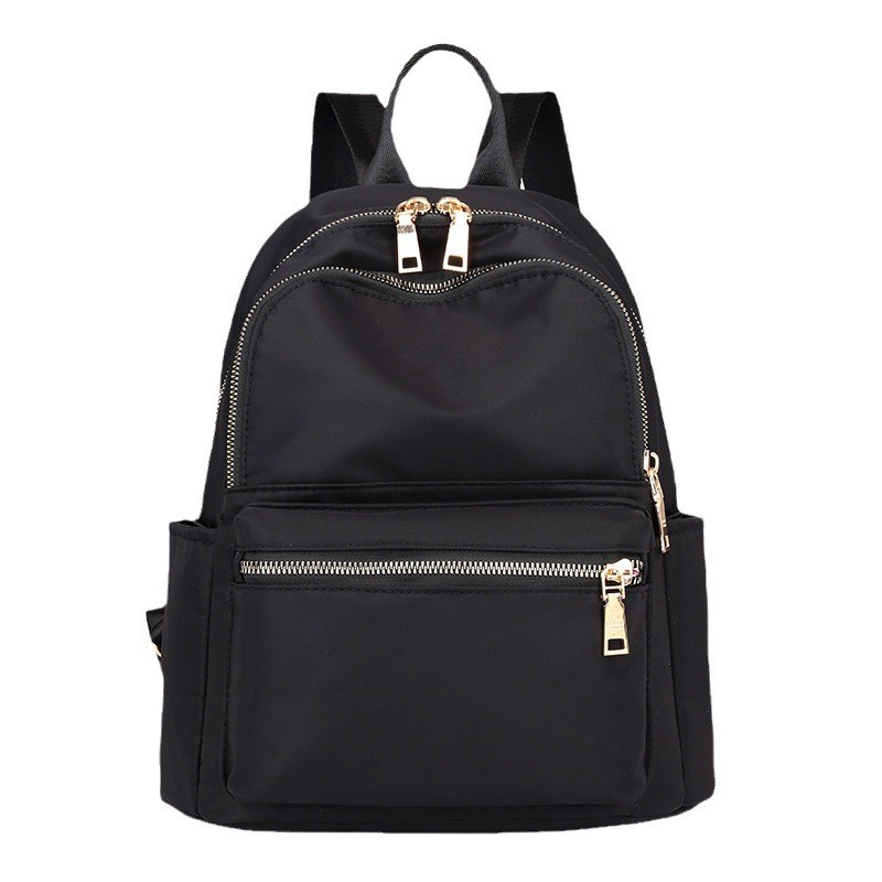 ADO038 - Balo nữ siêu nhẹ, nhiều ngăn tiện lời, thời trang công sở - Đen