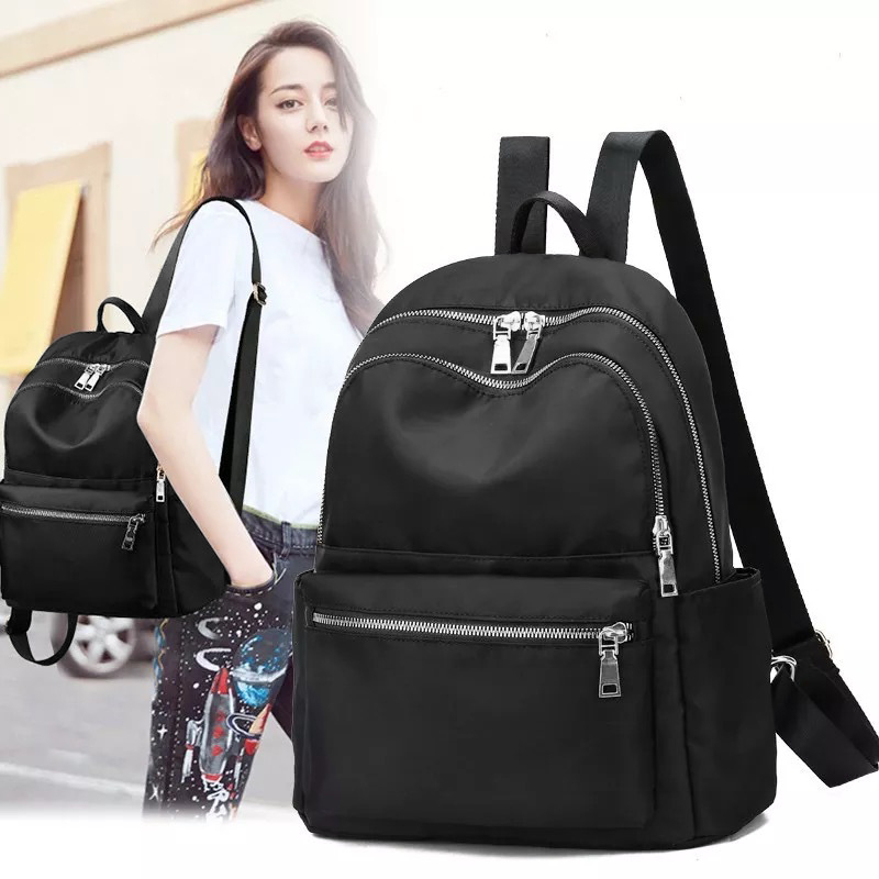 Balo cỡ trung - Balo nữ thời trang cao cấp, phong cách trẻ trung, nhỏ gọn, tiện lợi BAQ001 - Cỡ Trung - M