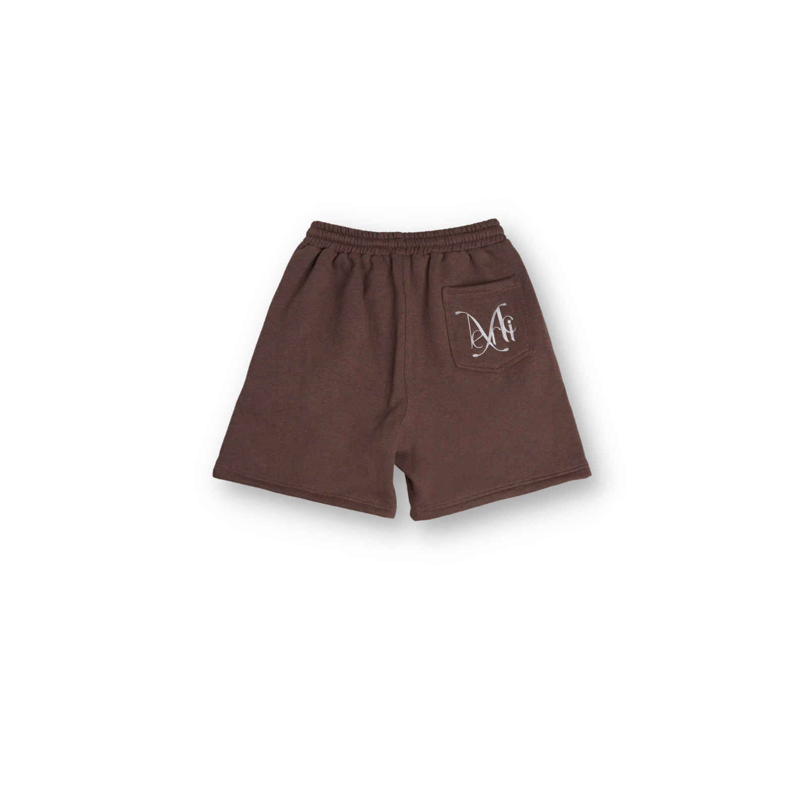 MERCI EMBROIDERY SINGATURE MOCHA SHORT MEN