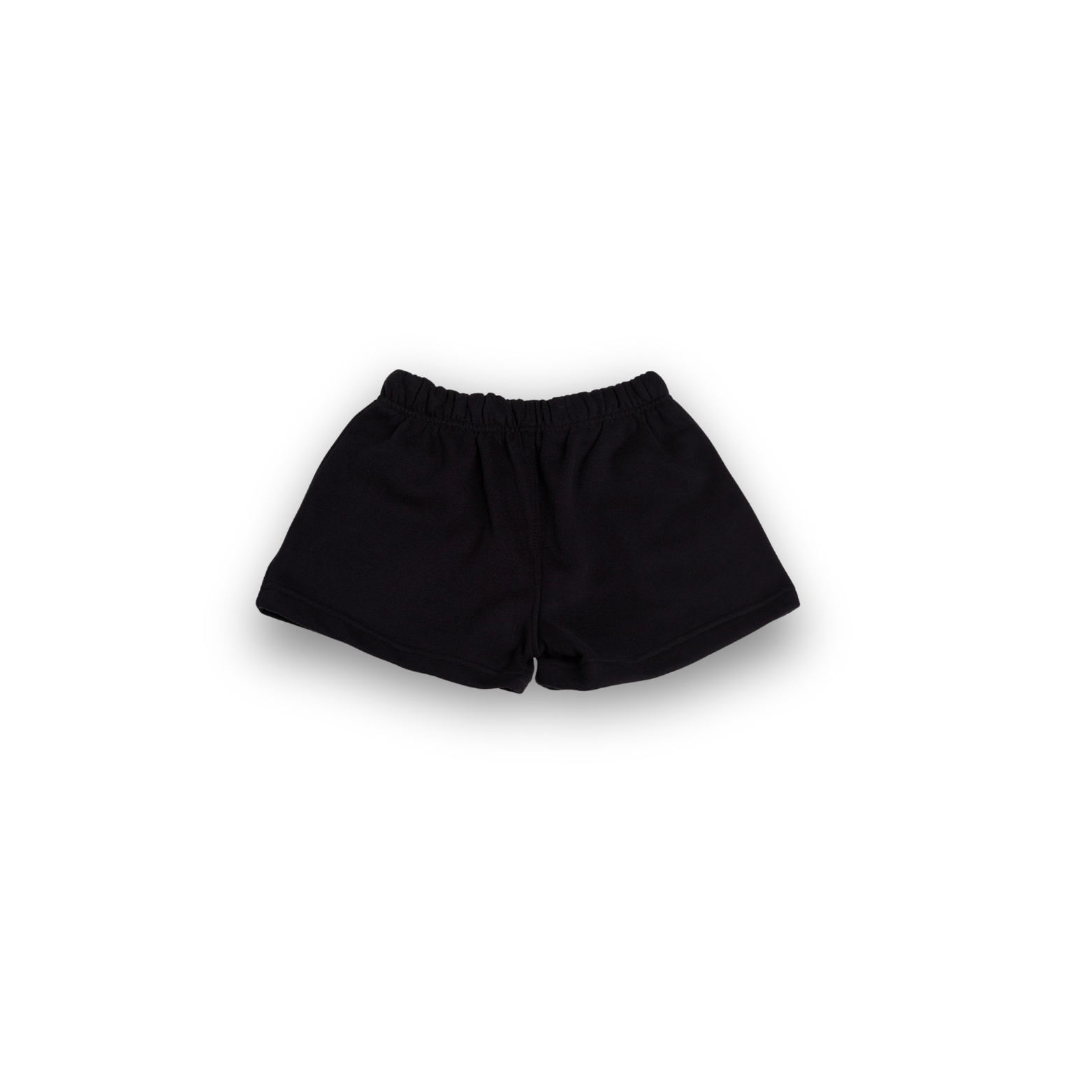 MERCI EMBROIDERY SINGATURE BLACK SHORT WOMEN