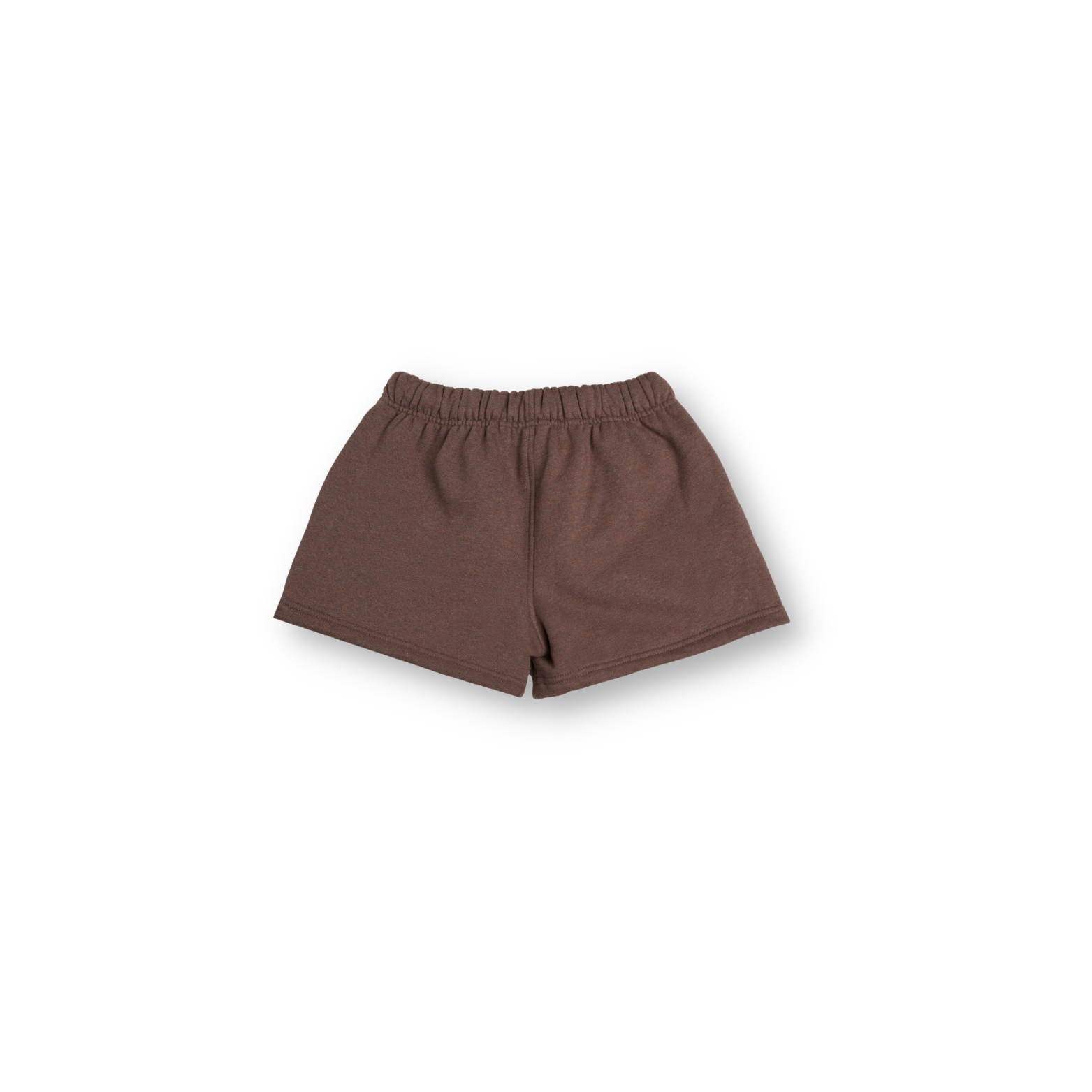 MERCI EMBROIDERY SINGATURE MOCHA SHORT WOMEN