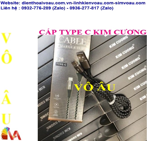 CÁP TYPE C SAMSUNG KIM CƯƠNG ZIN