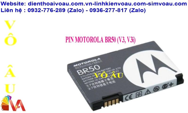 PIN MOTOROLA BR50 (V3, V3i)