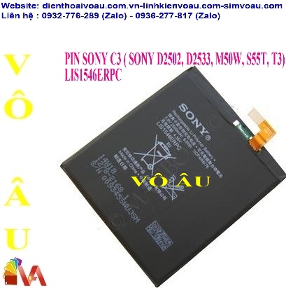 PIN SONY C3 (SONY D2502, D2533, M50W, S55T, T3)