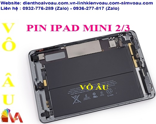 PIN IPAD MINI 2 DUNG LƯỢNG CAO