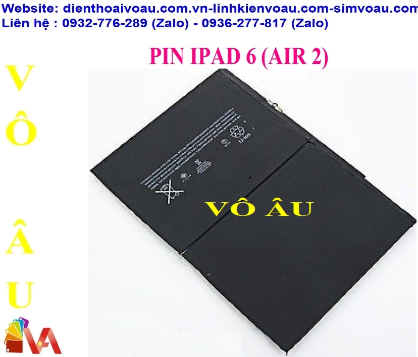 PIN IPAD 6 DUNG LƯỢNG CAO