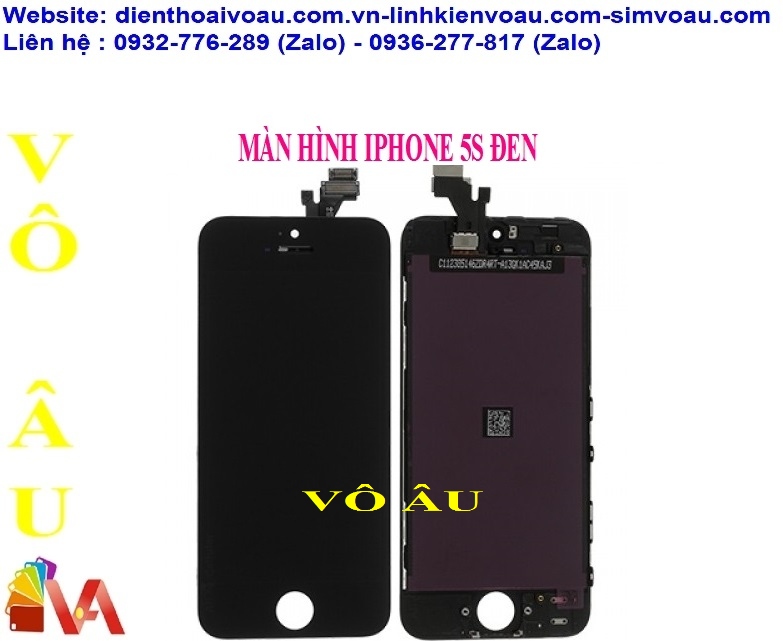 MÀN HÌNH IPHONE 5S MÀU ĐEN