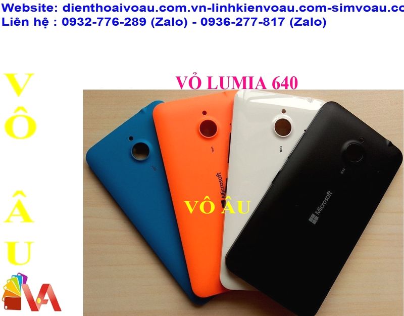 VỎ LUMIA 640